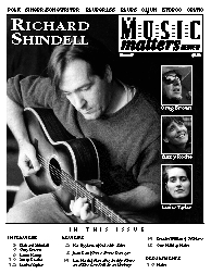 Richard Shindell on the cover of Volume 7